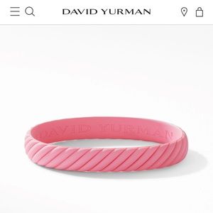 David Yurman Pink Cable Bracelet